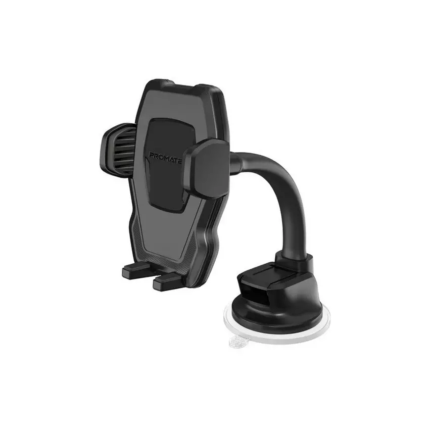 Promate Car Phone Holder with Extendable Arm and Smart Clamp