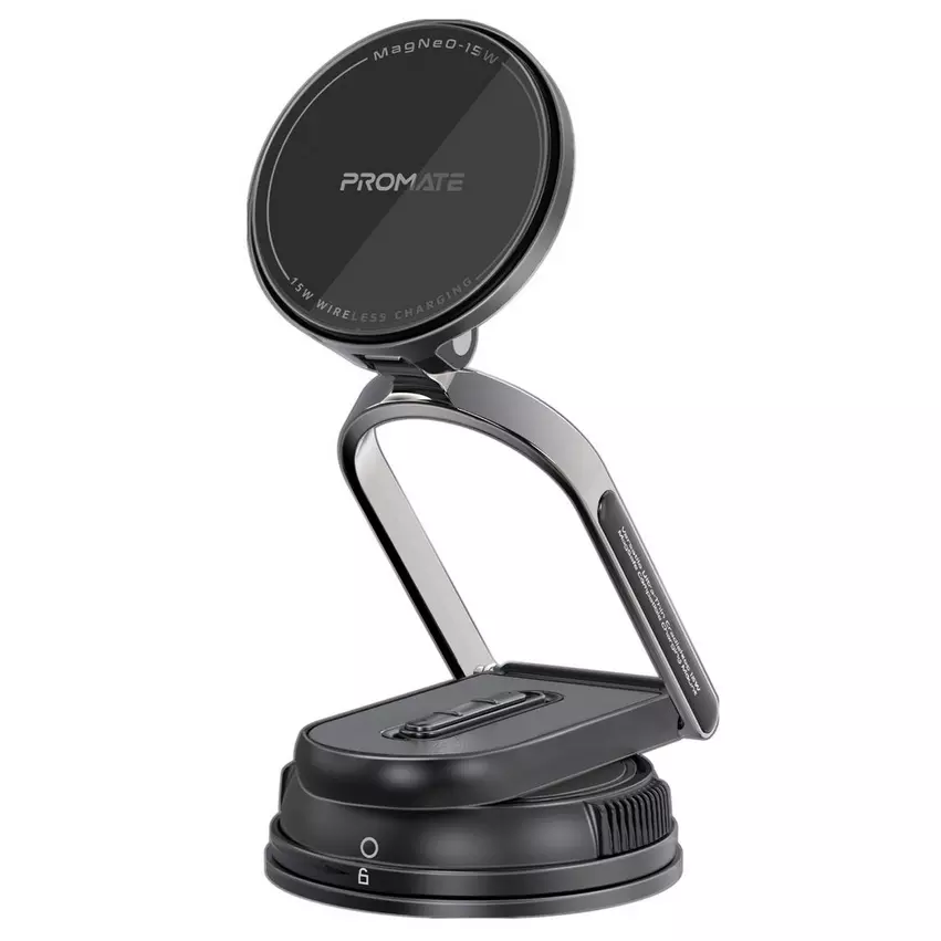 Promate MagSafe Car Phone Mount with Long Arm