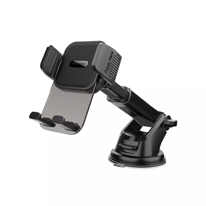 Promate Car Phone Holder with 360° Rotating Arm