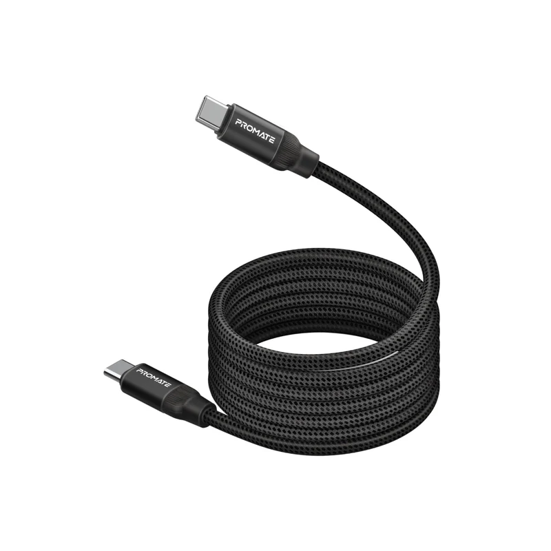Promate USB-C to USB-C Cable 60W 1m