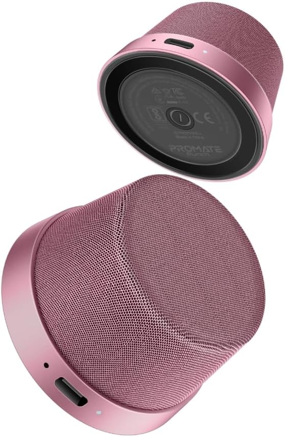 Promate Mini High-Definition Bluetooth Speaker Pink