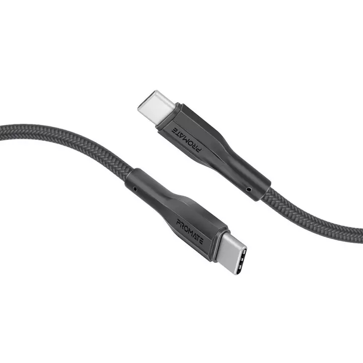 Promate USB-C to USB-C Cable 60W 2m Black